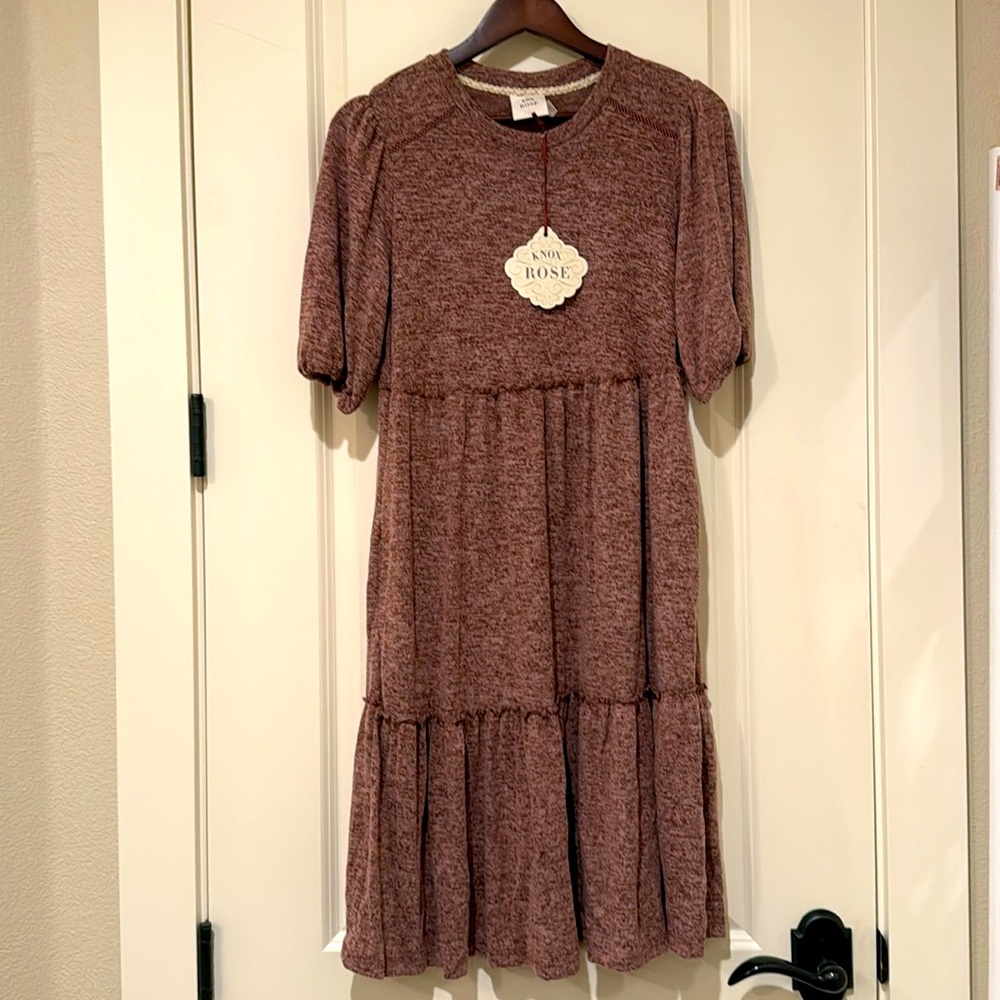 NWT Tiered dress super soft